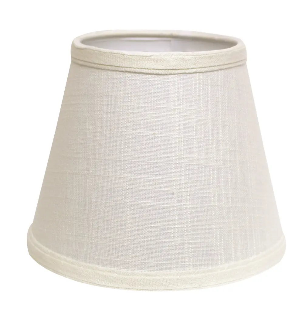 Slant Empire Hardback Lampshade Washer Fitter White Linen alabama lamp shades