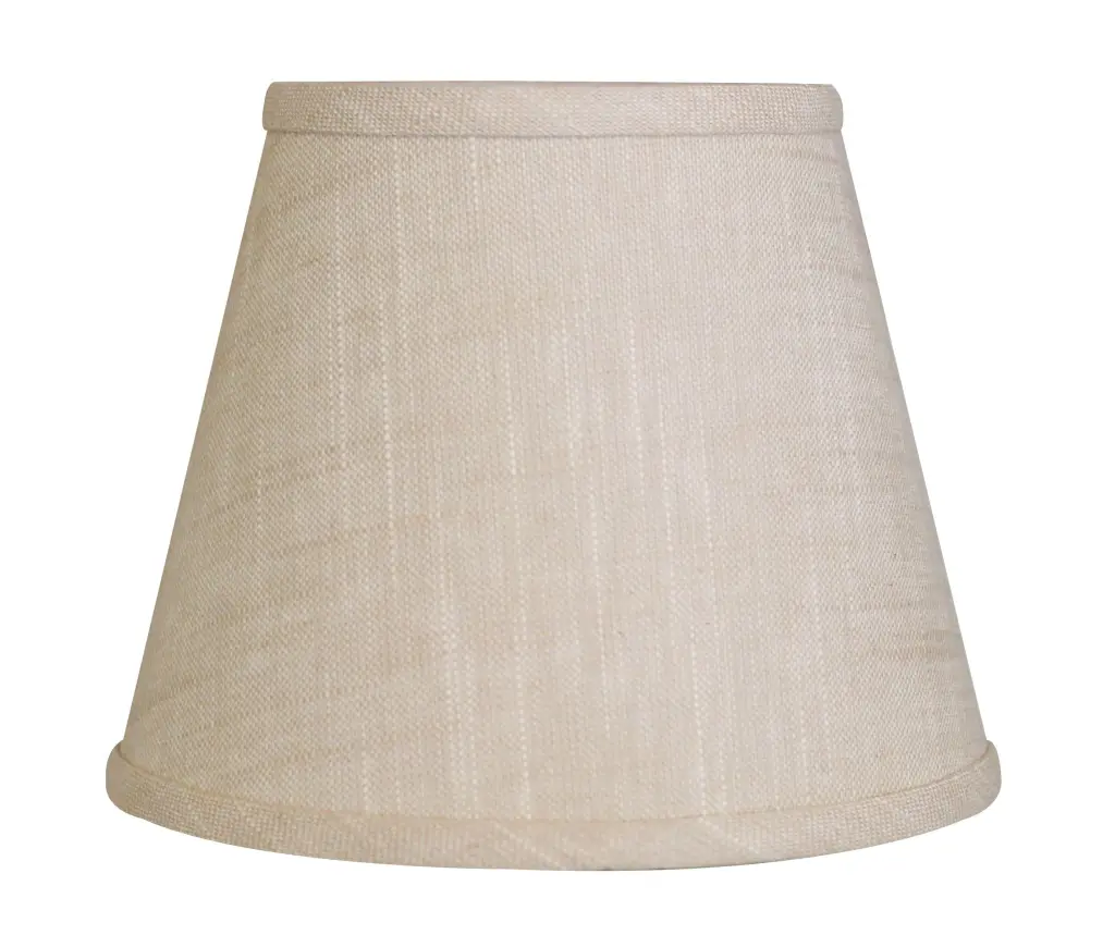 Slant Empire Hardsupport Lampshade Bulb Clip Stonewash White Linen alabama lamp shades