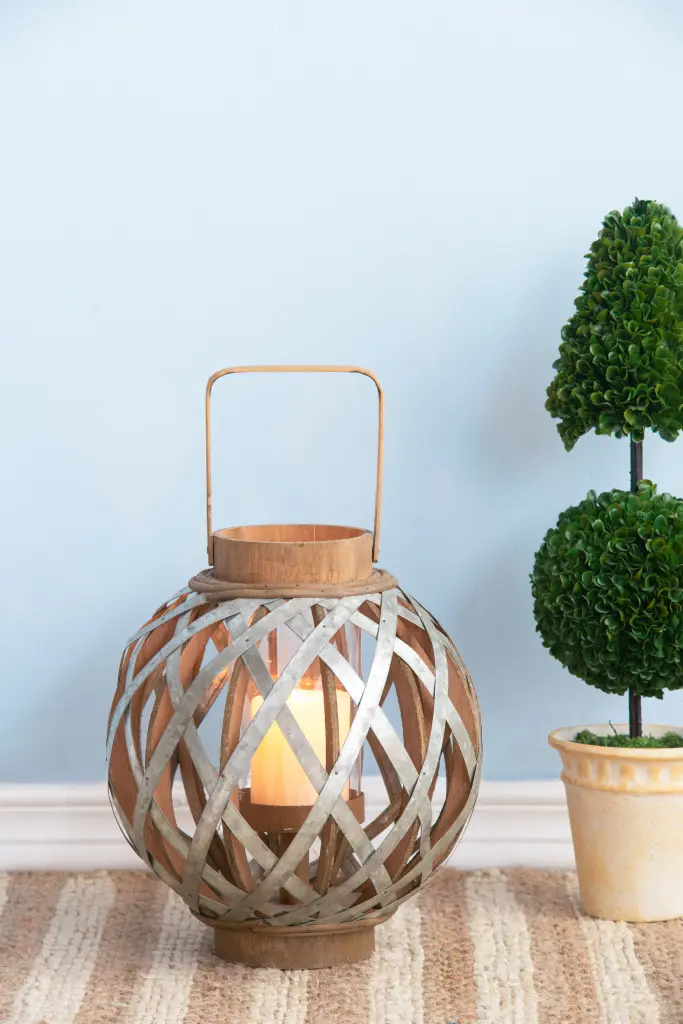 Decorative Lantern Handle Timberen Lantern Indoor Outdoor Home Garden Party Decor w2078
