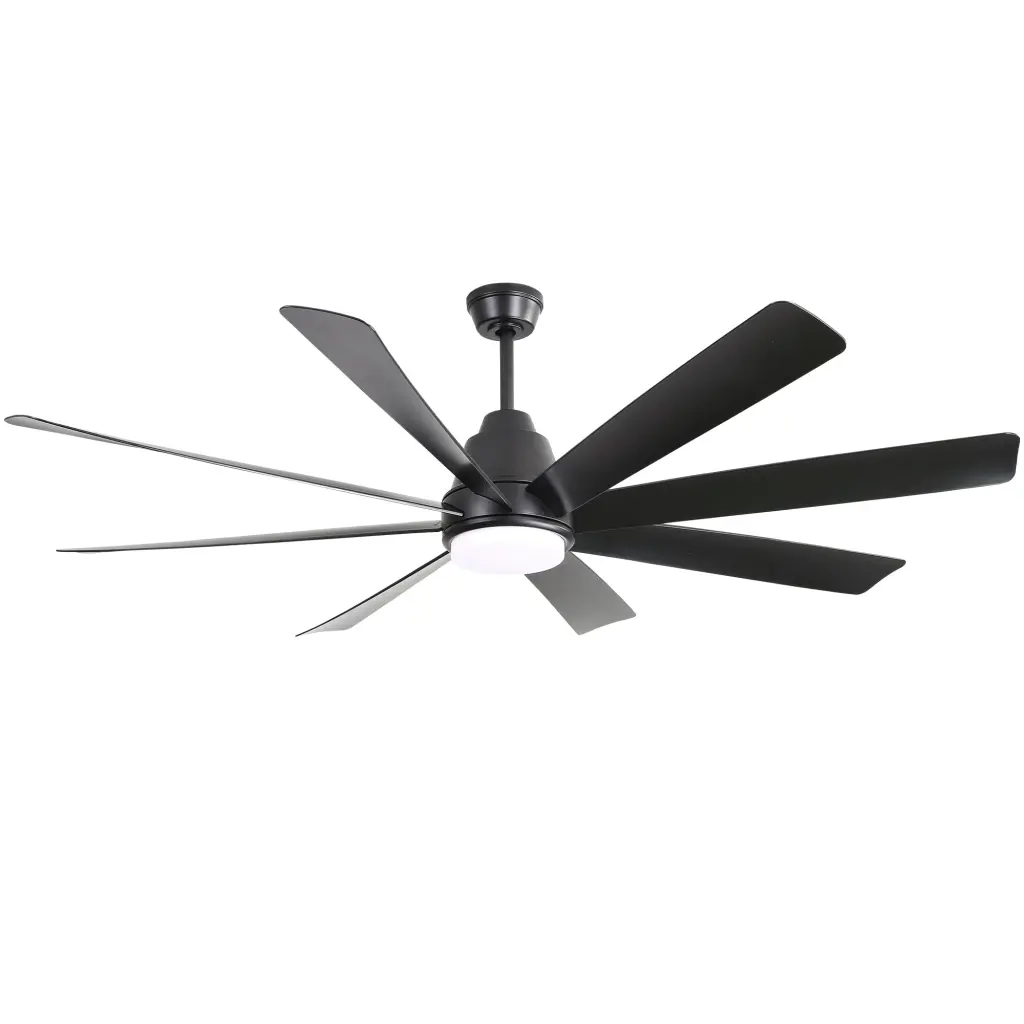 72 Inch Large Ceiling Fan Lights and Remote Control 6 Wind Speed DC Motor Big Rooms