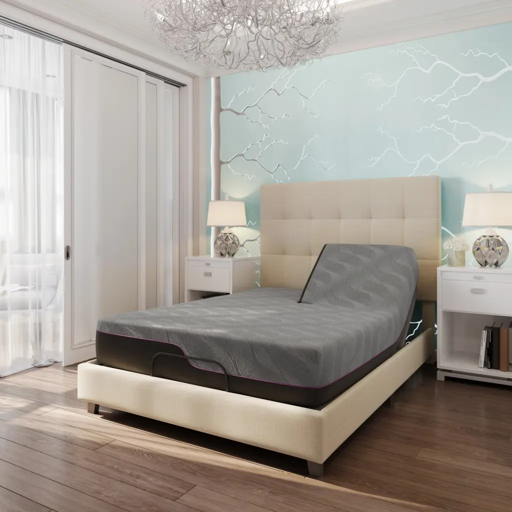 11 Inch Reflex Head Cooling Latex Foam Mattress Topper Adults bridgevine home