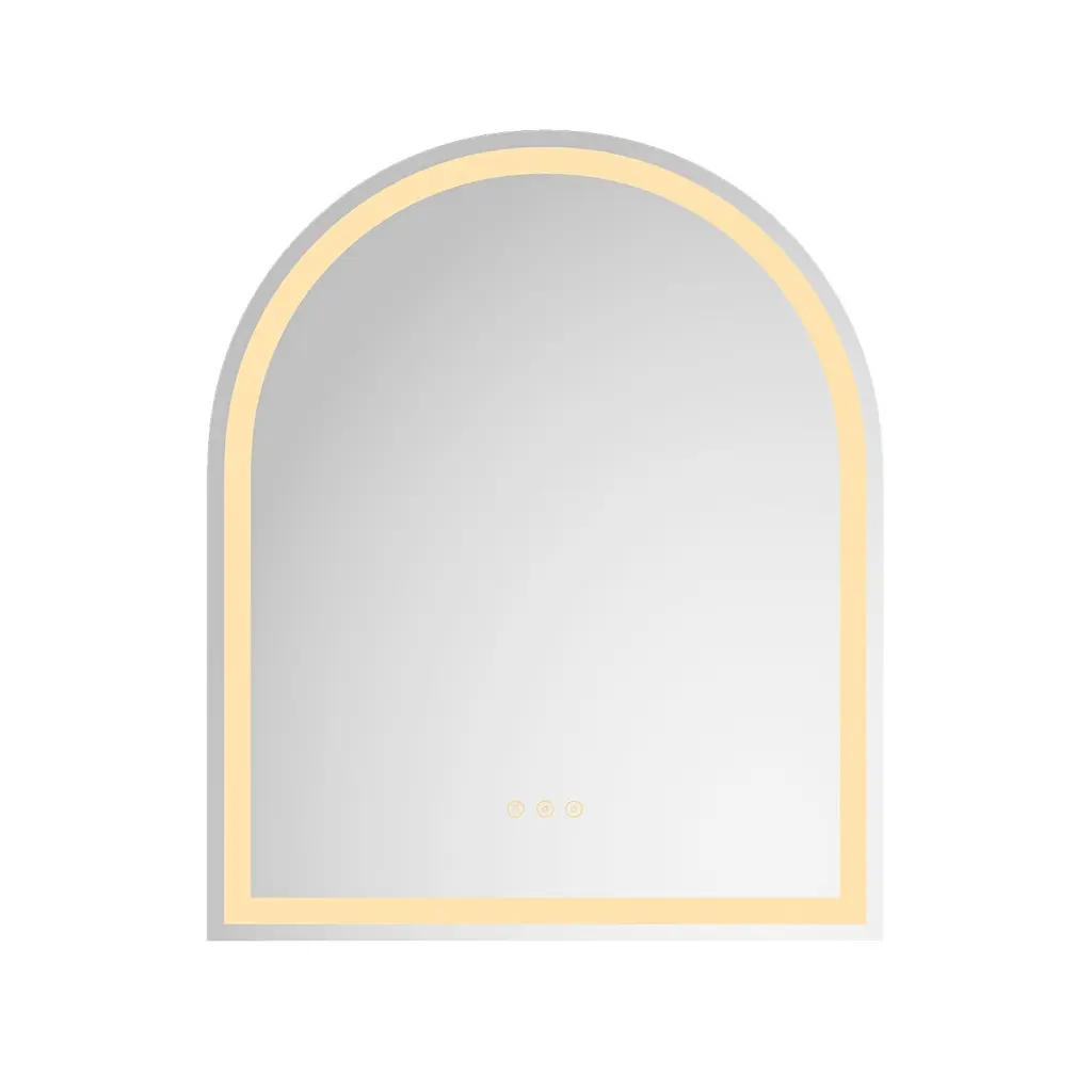 30x36 LED Lighted Bathroom Mirror High Lumen Anti Fog Wall Mounted rnb