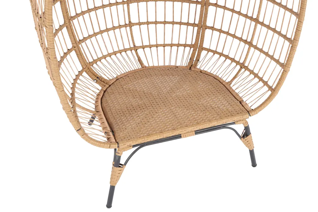 Wicker Egg Chair Oversized Indoor Outdoor Lounger Patio Backyard deeray store