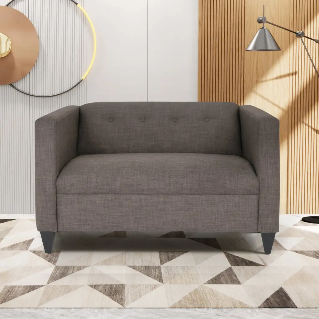 Modern Loveseat Sofa Living Room Beautiful Mini Small Seat american-made seating