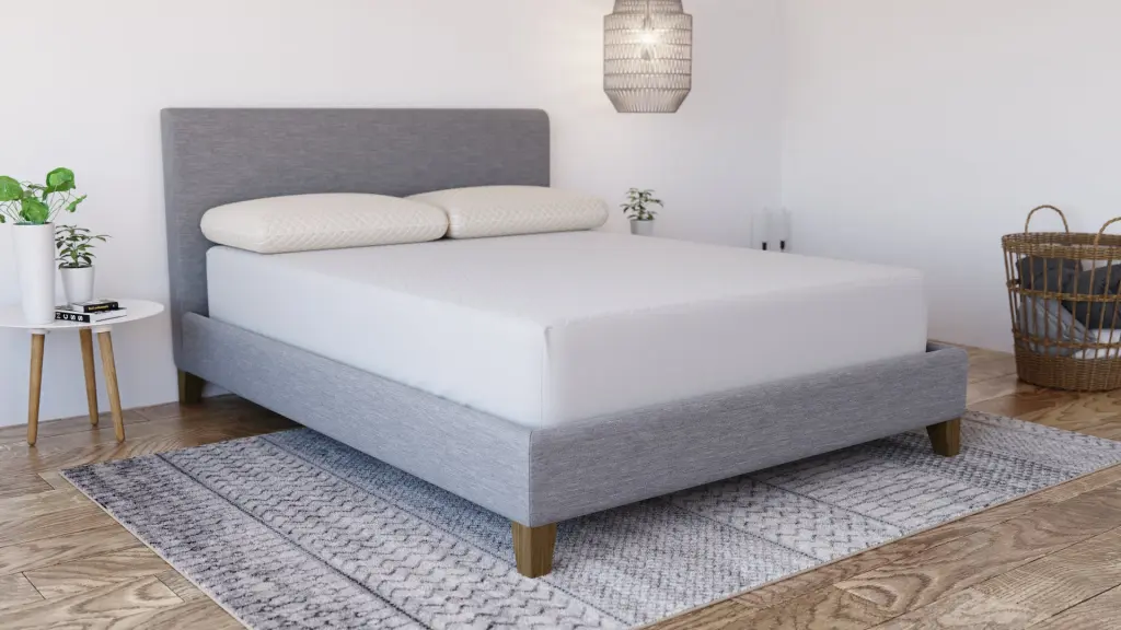 Cooling Mattress Protector Queen Size White Breathable Material diamond mattress