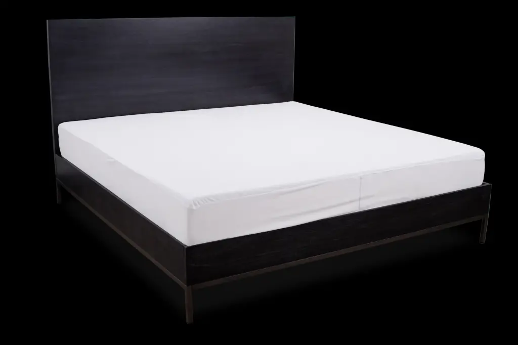 Cotton Loop Mattress Protector Cal King White Cotton Waterproof omne sleep