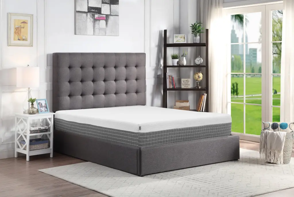 12 Inch Recharge Hybrid Cooling Hypergel Quick Response Foam And Coil Mattress Topper bridgevine home