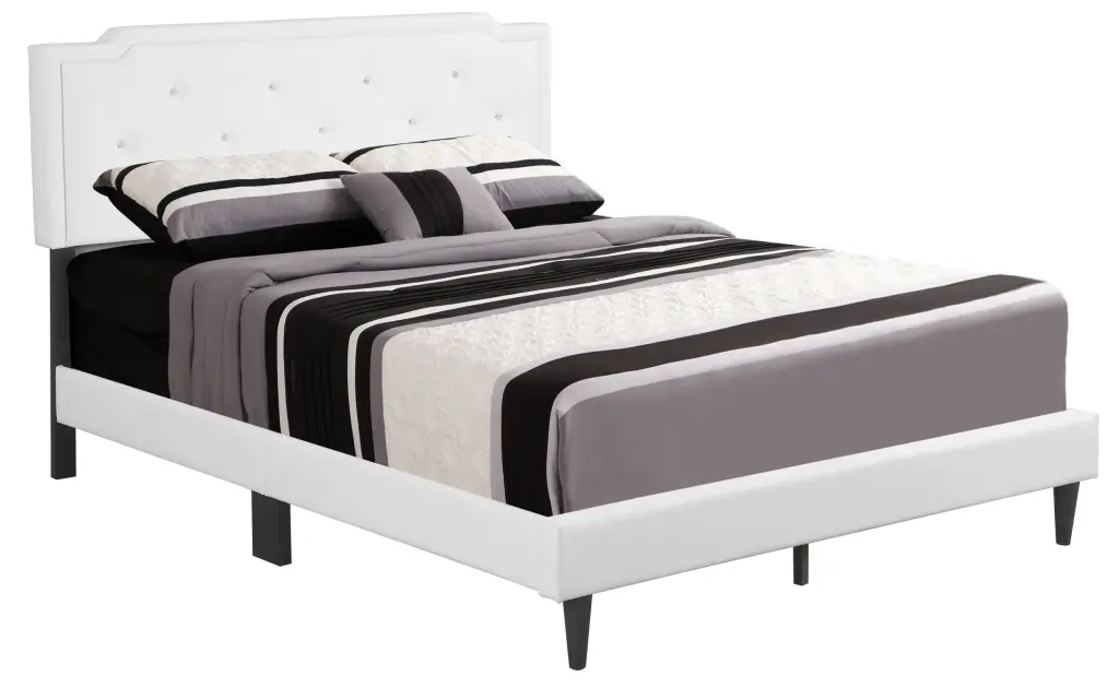 Deb G1118 FB Up Full Bed All One Box White Foam PU Mattress glory furniture