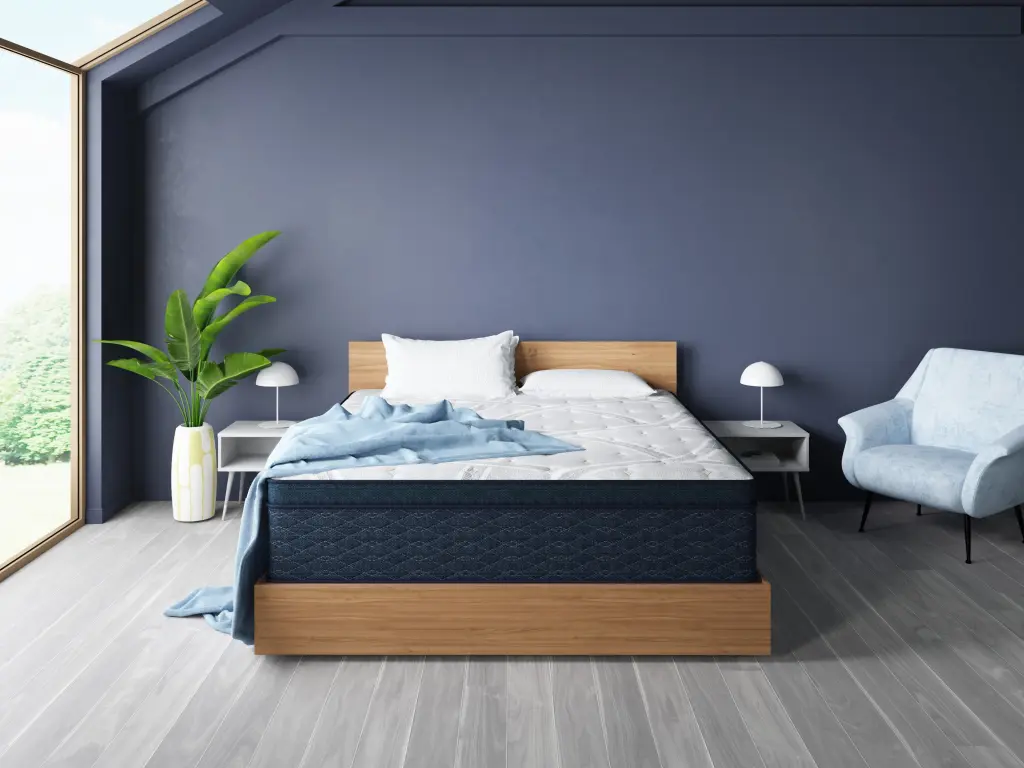 Restonic Comfortcare Hybrid Cosmorest Euro Top Full Mattress Grey Mix restonic mattress