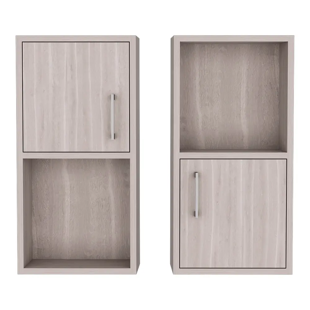 Florence Medicine Cabinet White Oak Multicolor Particle Board treevol furniture