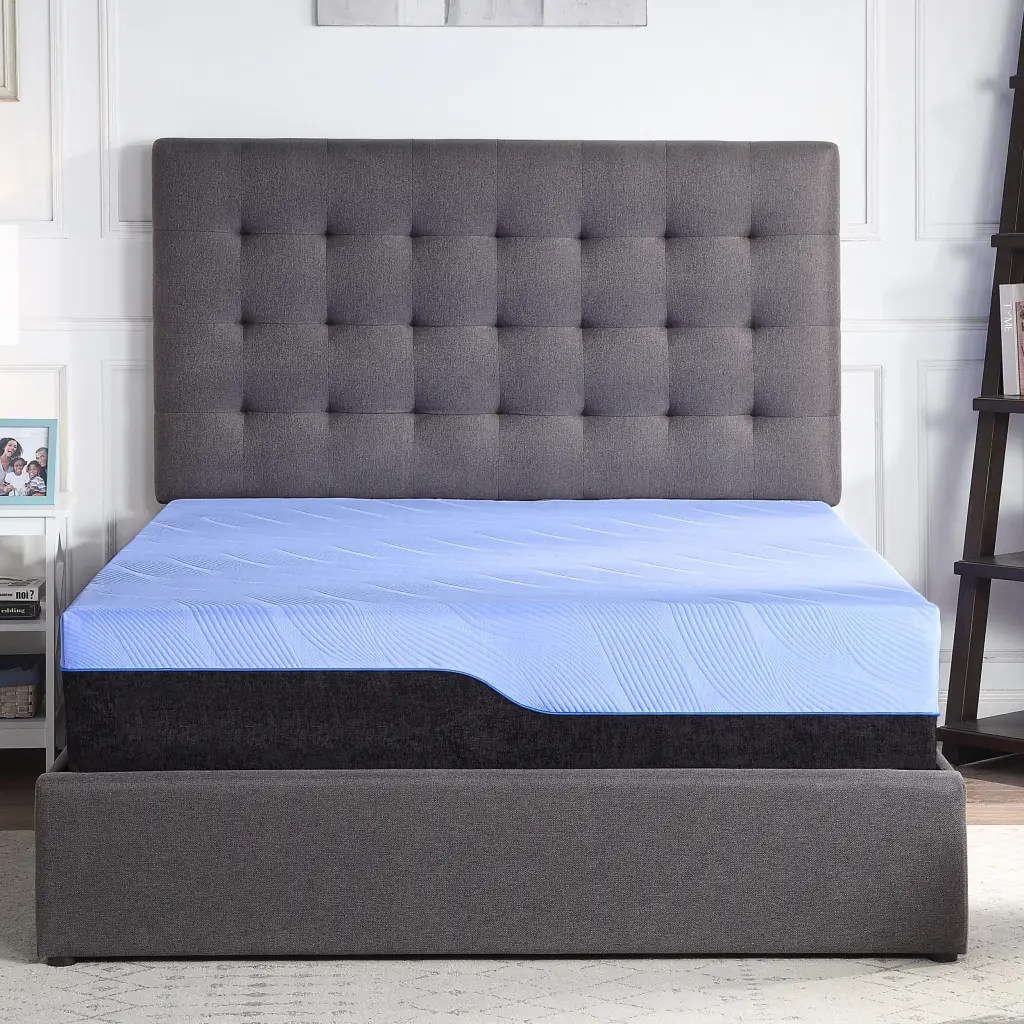 12 Inch Refresh Hybrid Cooling Gel Memory Foam and Coil Mattress Adults bridgevine home