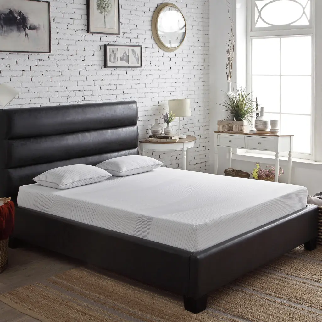 8 Inch Regen Cooling Copper Infused Memory Foam Mattress Queen Size Bedding bridgevine home