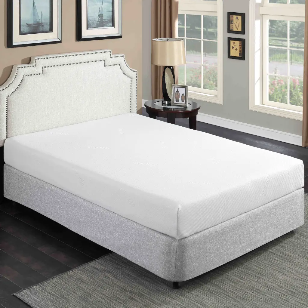 Plush 8 Inch Medium Gel Memory Foam Mattress Full Size Bed Box - Pressure Relief kanepe