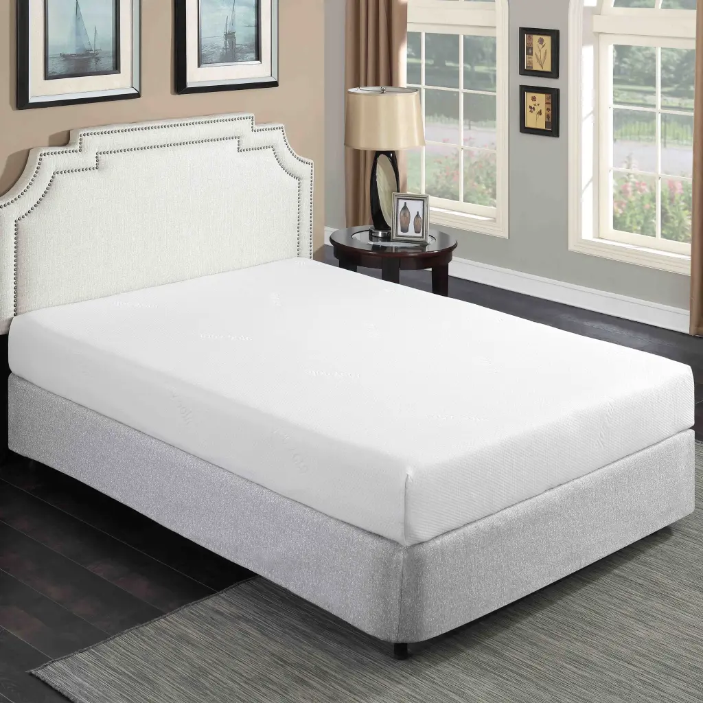 Plush 8 Inch Medium Gel Memory Foam Mattress King Size Bed Box Cooling Technology kanepe