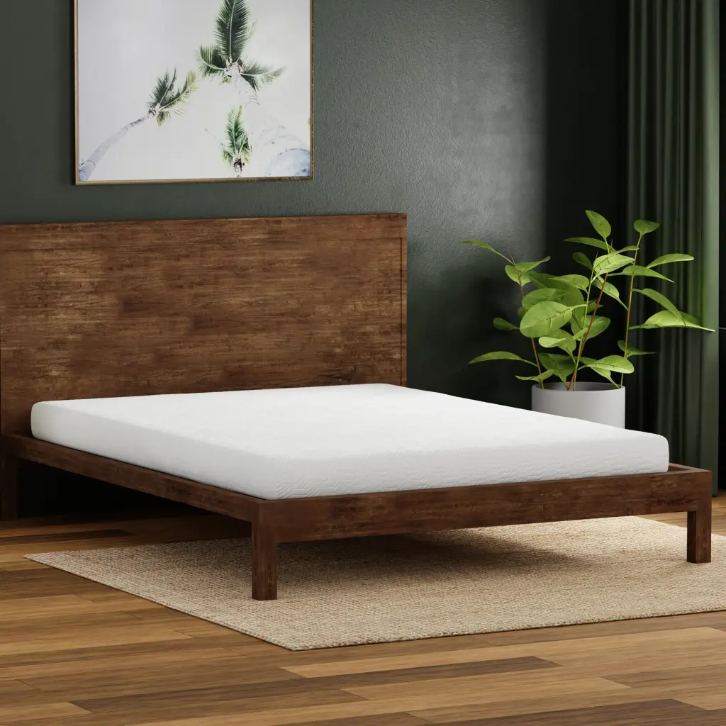6 Essentials Gel Infused Memory Foam Mattress Queen White Foam Queen Size motiontrend
