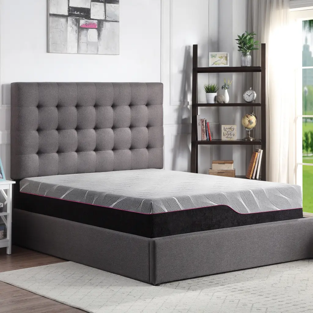 11 Inch Cooling Gel Memory Foam Adult Mattress Queen Size Grey Comfort remedy sleep