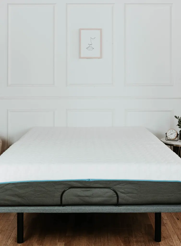Copper Infused 10 Inch Medium Memory Foam Full Bedding White Gray omne sleep