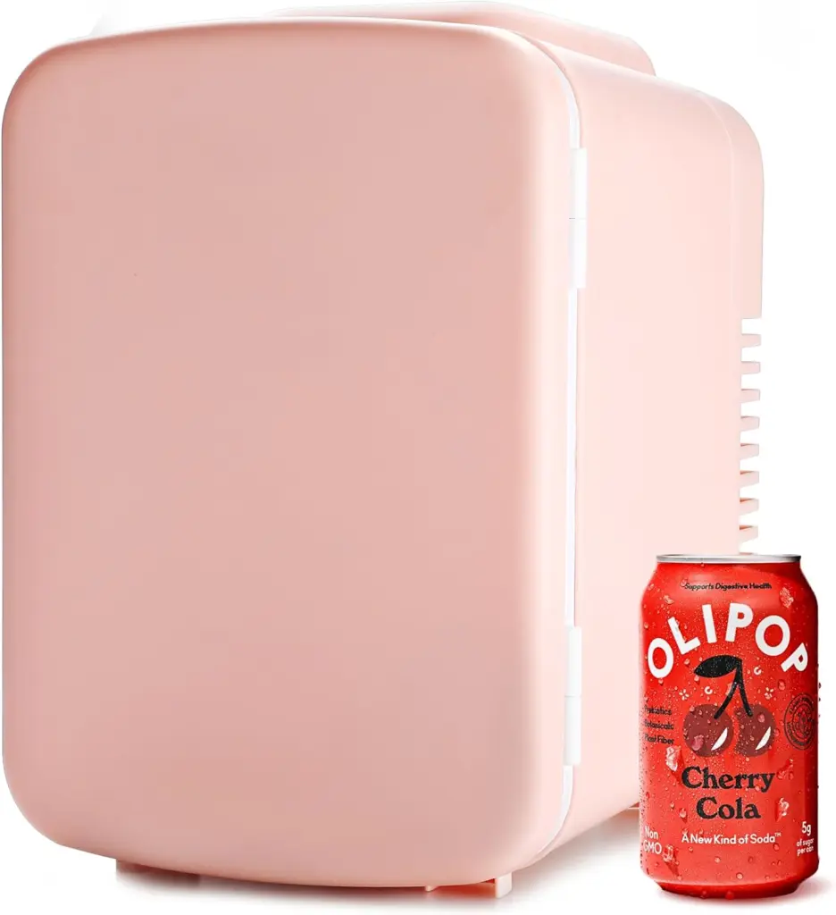 4L 6 Can Mini Fridge Freon Free Travel Friendly Cooler And Warmer Refrigerator w1134dhs