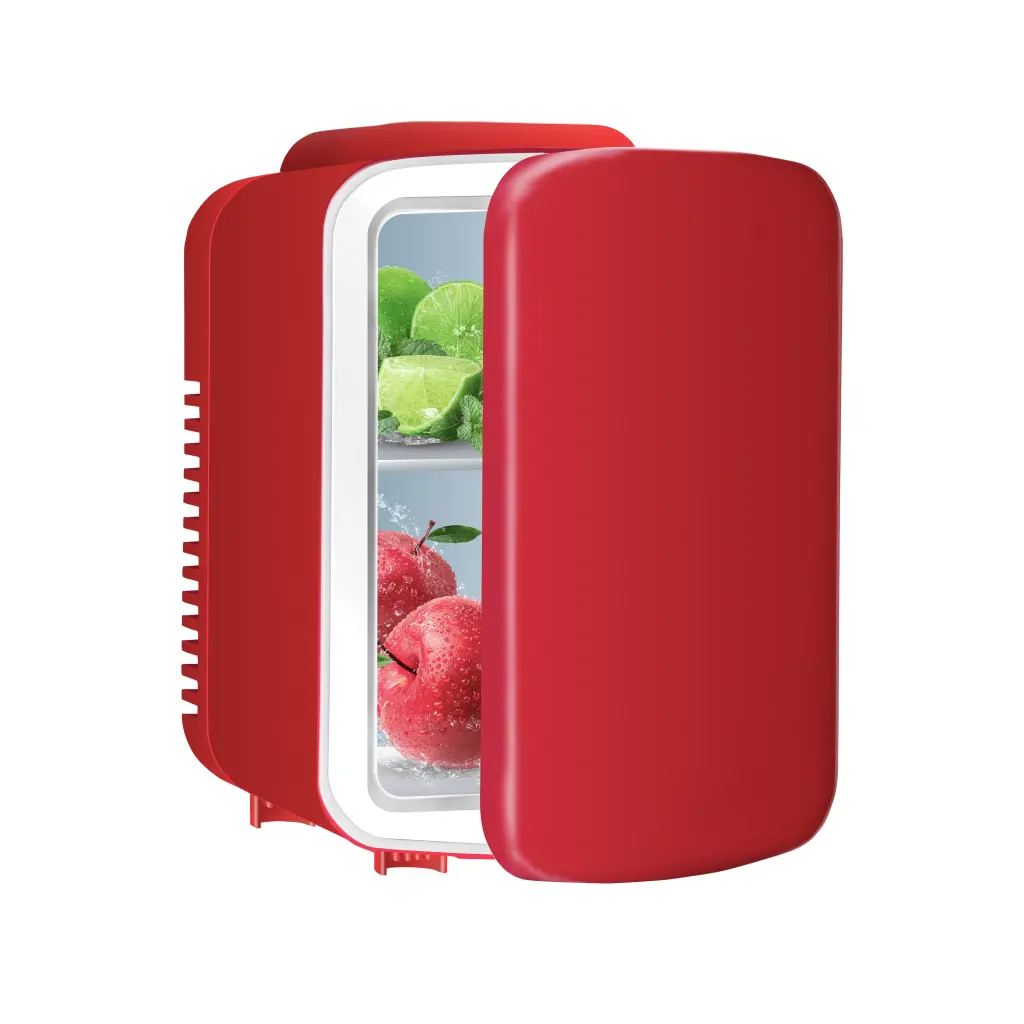 Mini Fridge 4L 6 Can Travel Friendly Cooler Warmer Freon Free Small Refrigerator w1134dhs