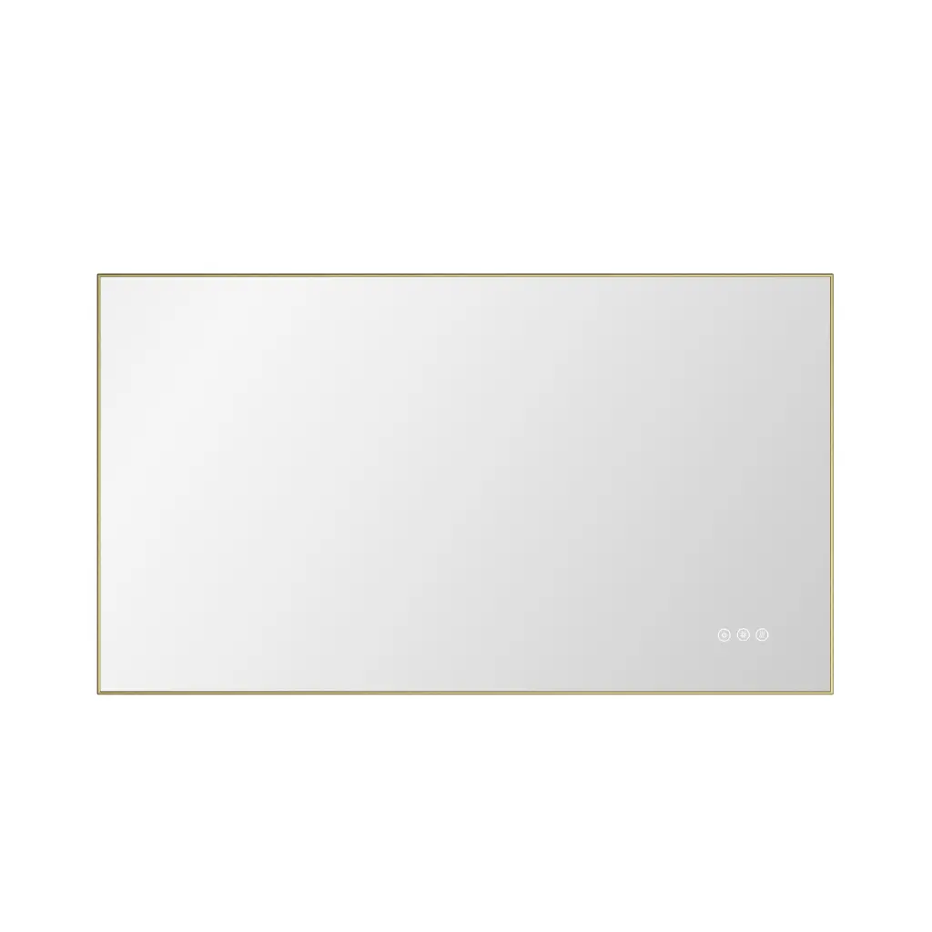 Bathroom LED Mirror Multi Functional Touch Controlled Vanity Mirror rnb