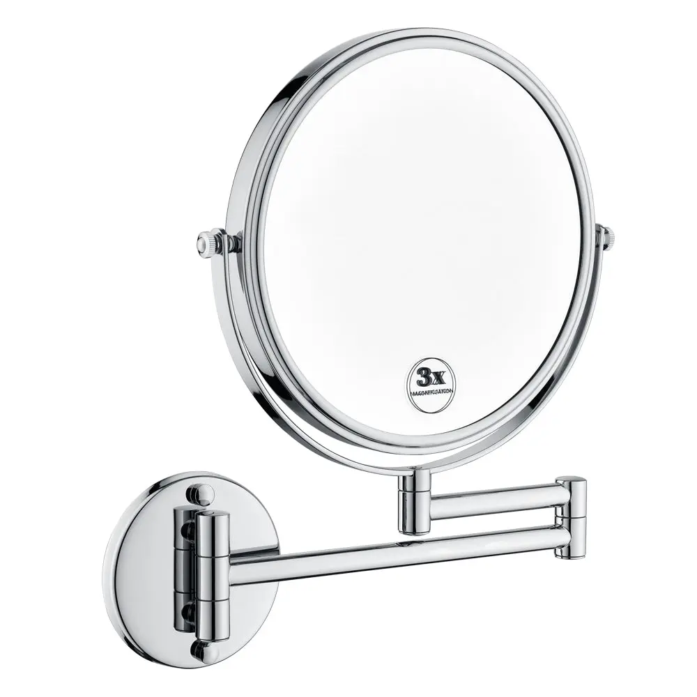 8 Inch LED Wall Mount Two Sided Magnifying Vanity Mirror 12 Inch rnb