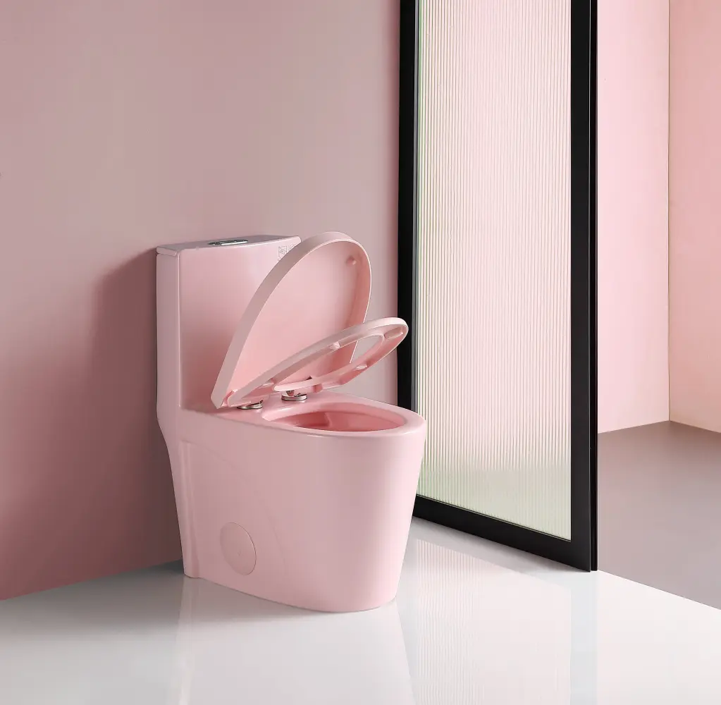1.6 GPF Dual Flush One Piece Toilet Elongated Comfort Seat bathininc