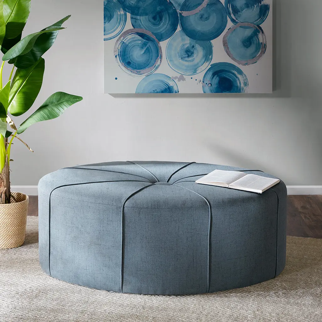 48 Inch Ottoman Polyester Material Large Cocktail Ottoman Modern Style Living Room jla