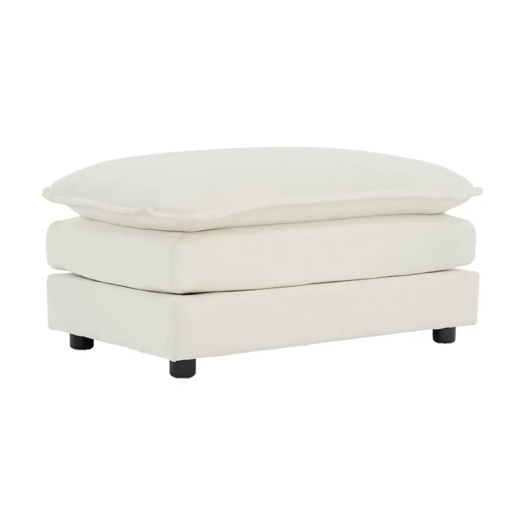 Chenille Material Ottomans Footrest 2 Seater Sofa, 3 Seater Sofa, Soft and Durable ui furniture