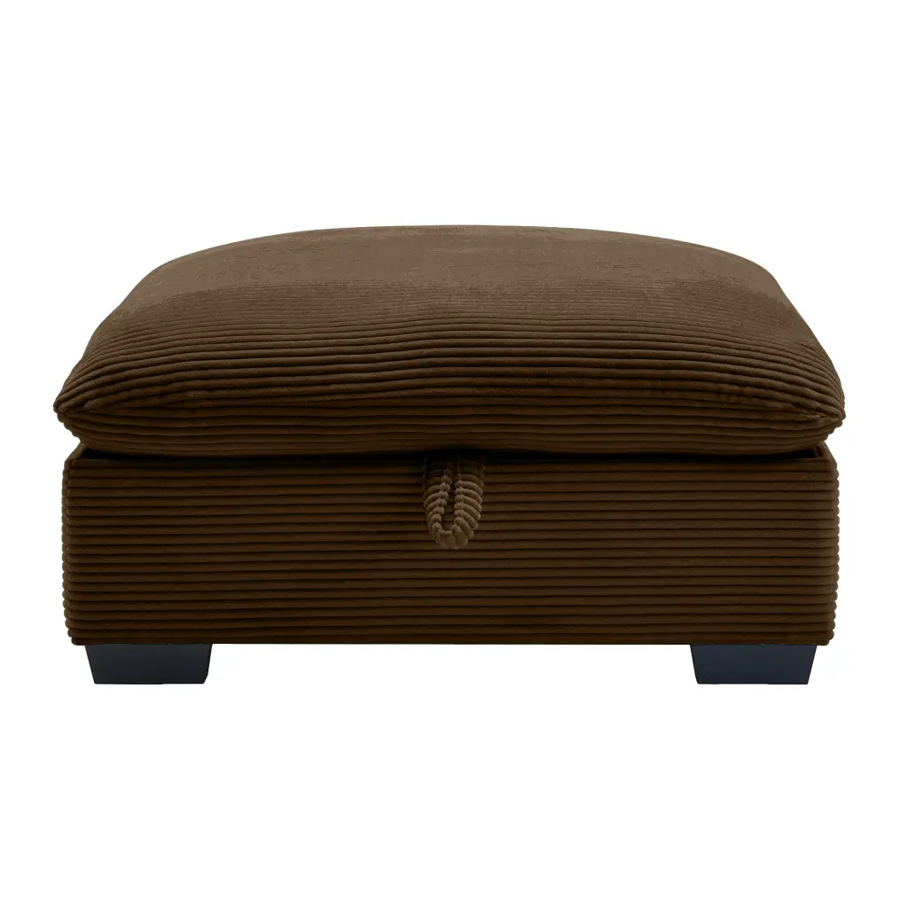 Corduroy Material Ottomans Footrest To Combine 2 Seater Sofa, 3 Seater - Living Room Footstool ui furniture