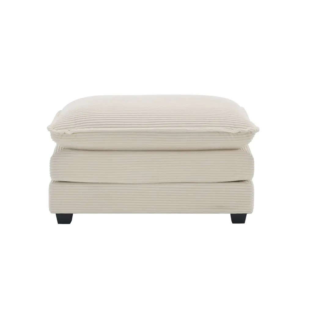 Ottoman Footstool Corduroy Material 2 Seater Sofas Living Room Accent ui furniture
