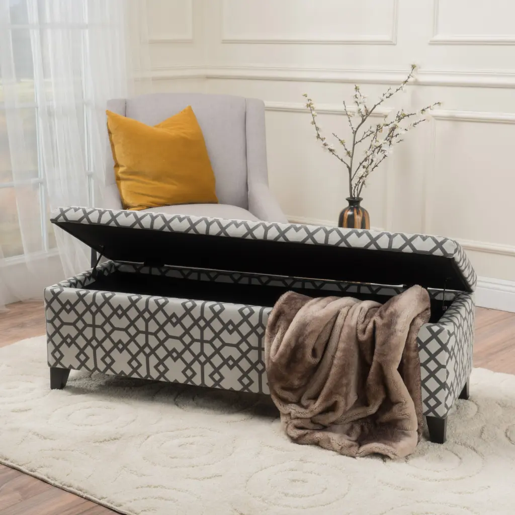 Ottoman Grey Material nh-an