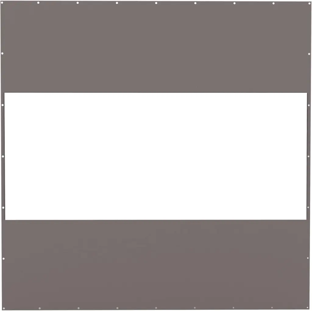 Heavy Duty Outdoor Clear Panel Curtain 18 Oz Water Resistant PVC Polyester crefise patio life