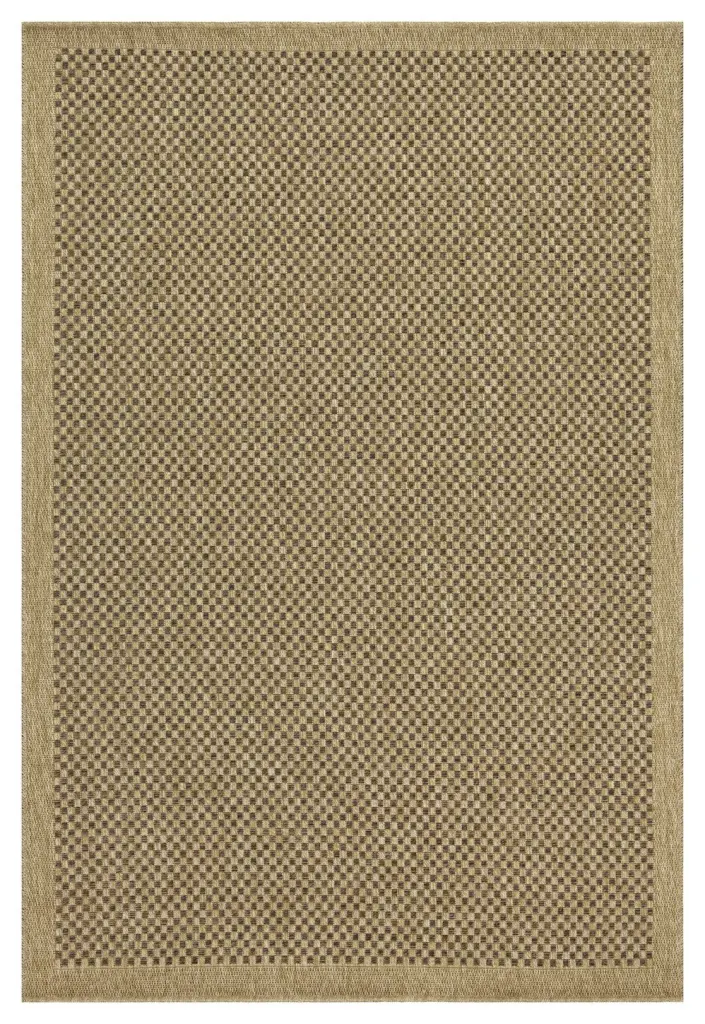 Earth GC NTL1005 Jute Mocha 5 Ft. 3 . X 7 Ft. 3 . Indoor Outdoor Rug - Natural Fiber Rug icona home decor