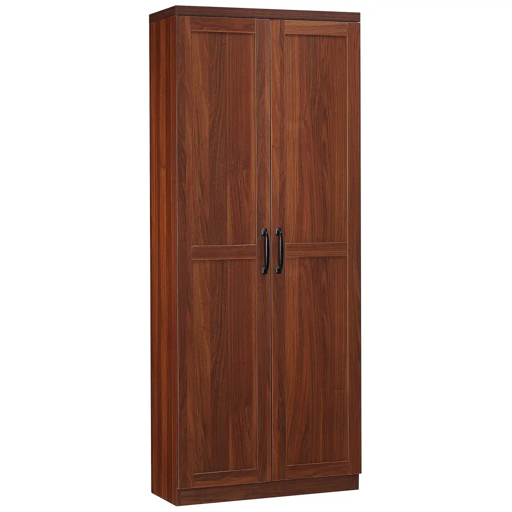 Homcom 63 Inch 2 Door Kitchen Pantry Freestanding Storage Cabinet 5 Shelves aosom business