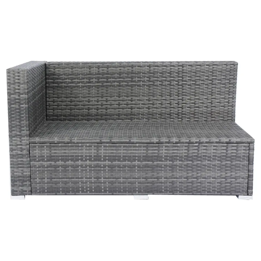 8 Piece Patio Sectional Wicker Rattan Outdoor Sofa Set eelifee