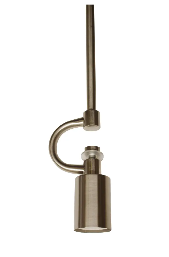 Brushed Nickel Hue Pendant Light Fixture 1 Light Vintage Ceiling Lamp alabama lamp shades