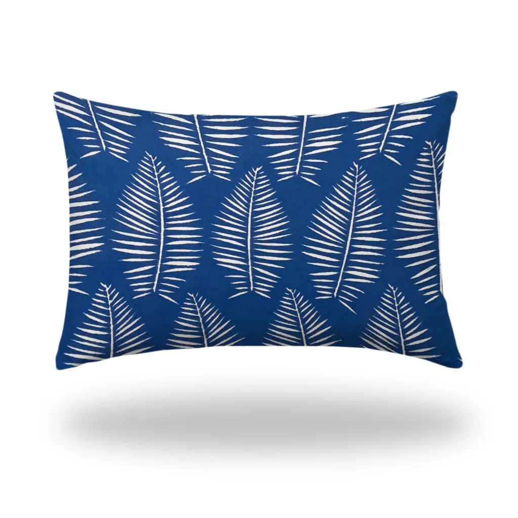 Breezy Indoor Outdoor Soft Royal Pillow Cover 12x18 Envelope Style usa made pillow and pouf