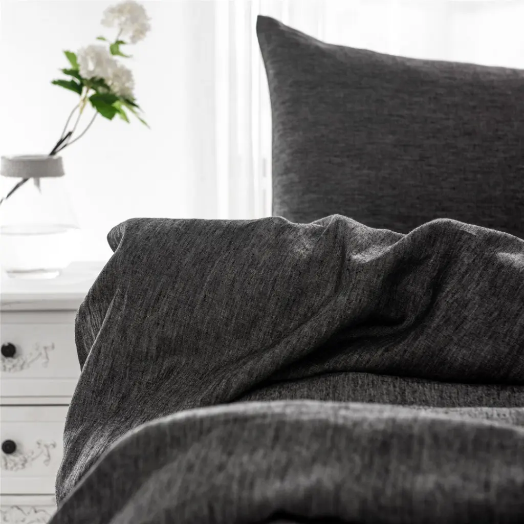 Standard Pillow Cases Set 2 Soft Hypoallergenic Pillowcases real linen