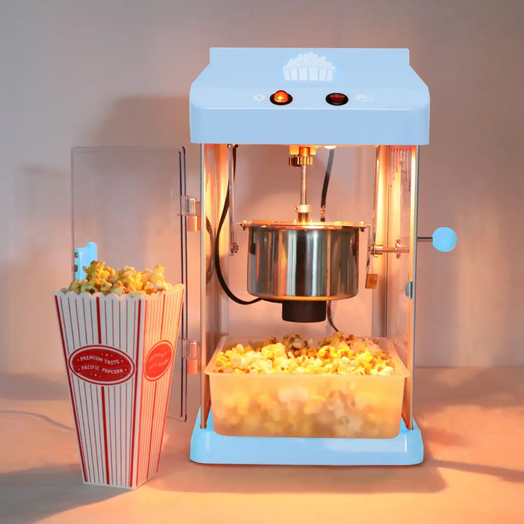 4oz Tabletop Popcorn Machine Popper Home Theater Snacks t3173