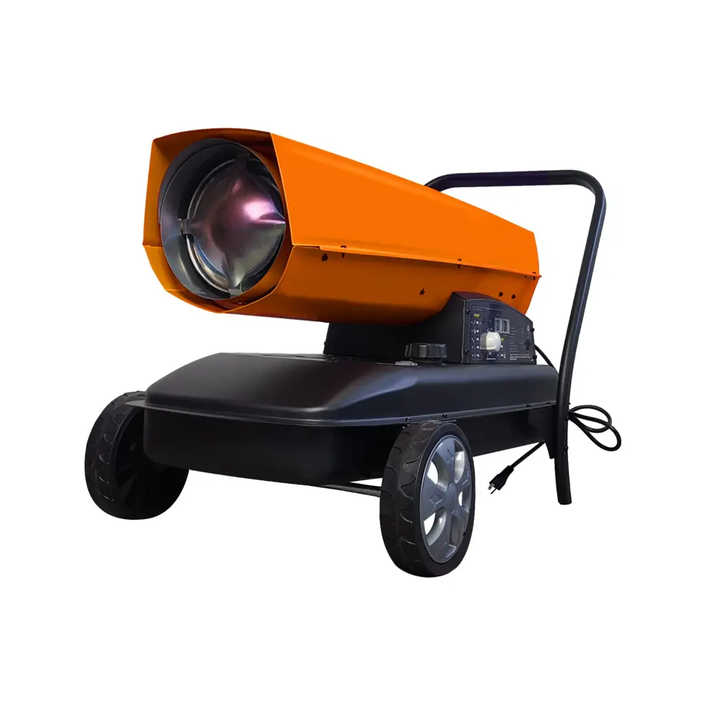Travel Friendly Movable Torpedo Forced Air Heavy Duty 125000 BTU Kerosene Diesel Heater firelife