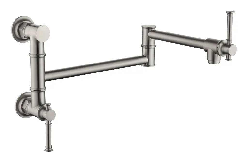 Modern Copper Alloy Pot Filler Faucet Wall Mount Two Function Kitchen Sink Faucet rnb
