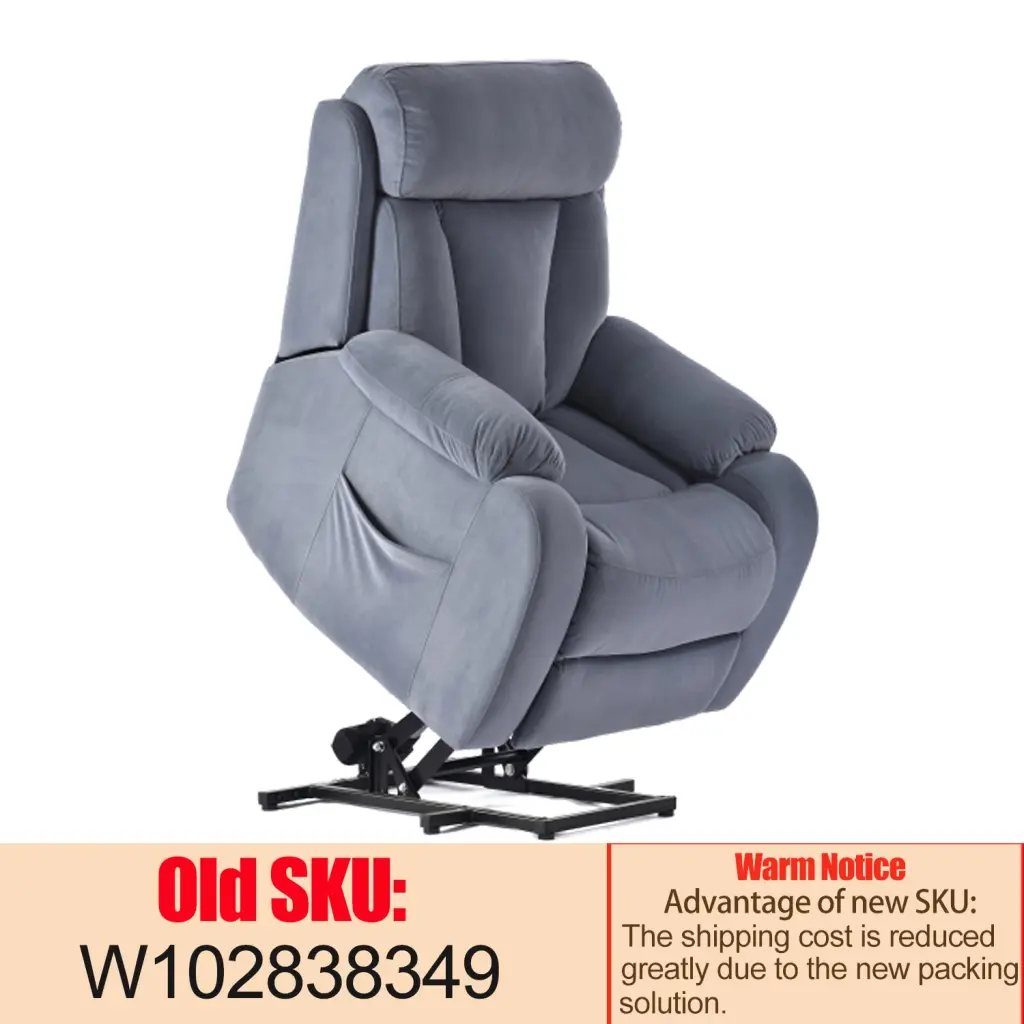 Lift Chair Recliner Elderly Power Remote Regulation Recliner Sofa Comfortable Seat sunco store
