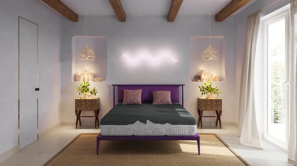 Goodvibesleep Comfort Bedding Customizable Base Queen Size Mattress Ensemble bridgevine home
