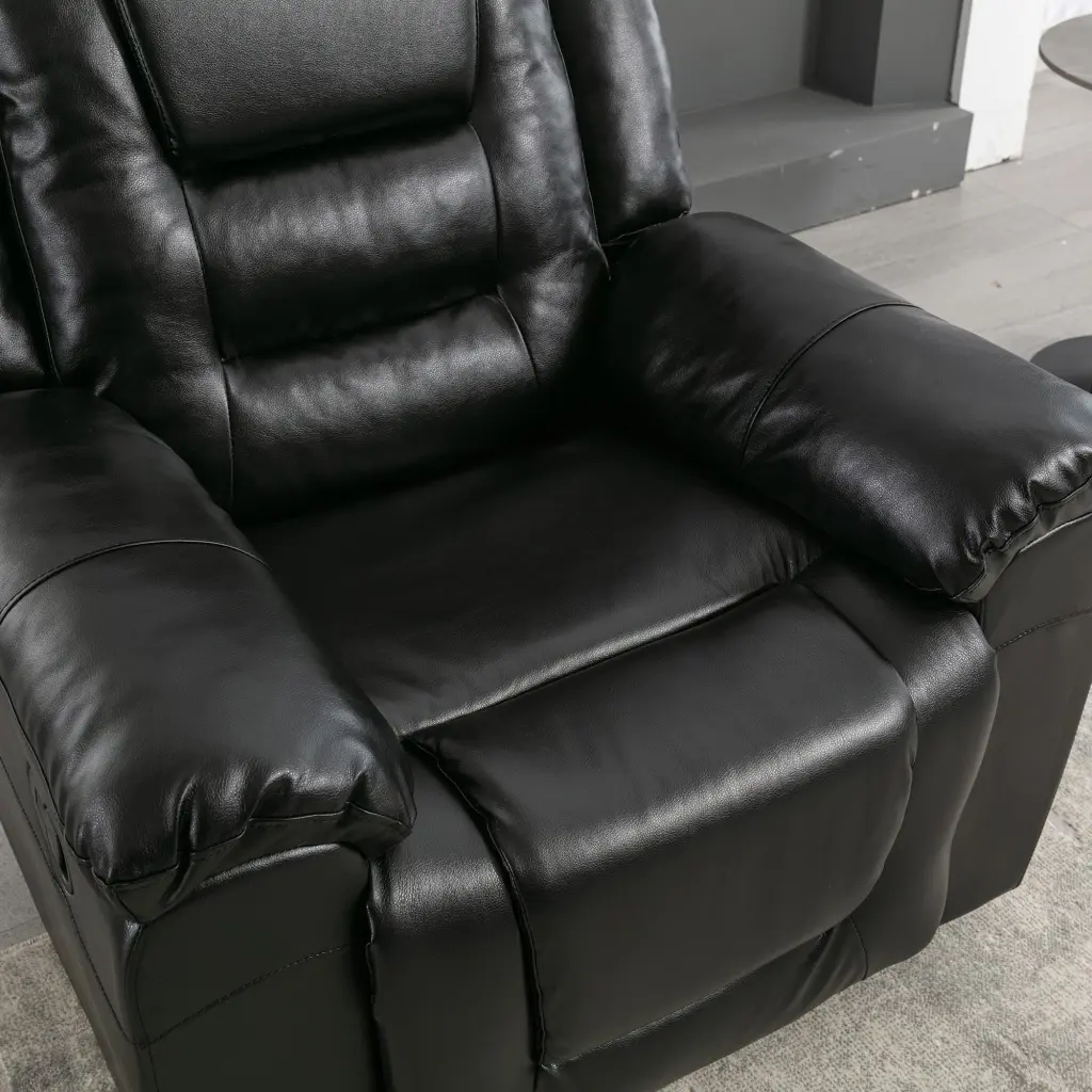 Home Theater Recliner Set Manual Recliner Chair Wide Armrest rnb