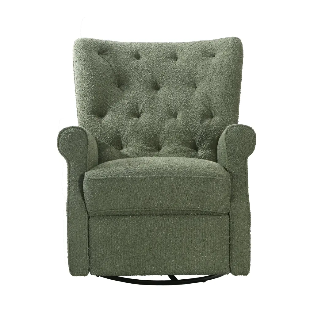 Alice Wingsupport Recliner Sage Boucle Fabric b2714