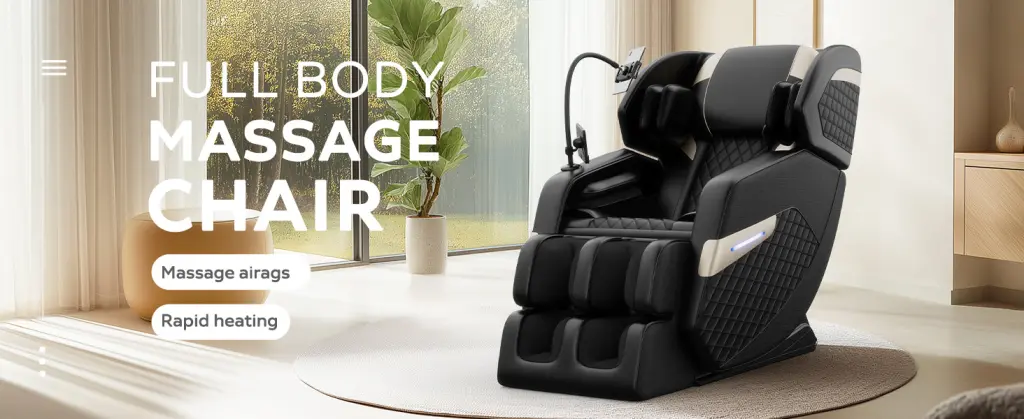 2024 Weightage Chair Recliner Zero Gravity Full Body Air Press Massage bilitok
