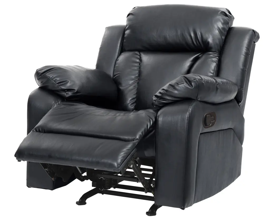 Daria G683 RC Rocker Recliner Black Foam PU glory furniture