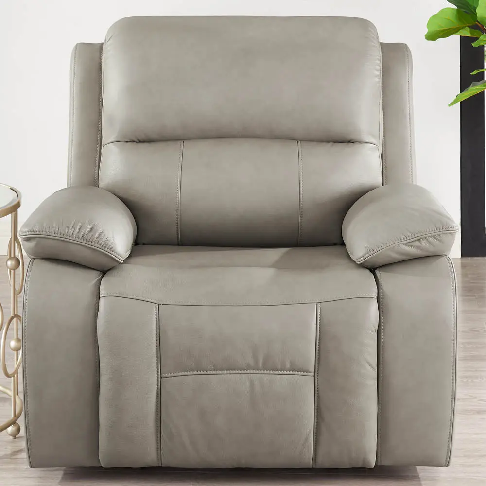 Westminster Power Headrest Zero Gravity Reclining Recliner Marble Gray hydeline furniture
