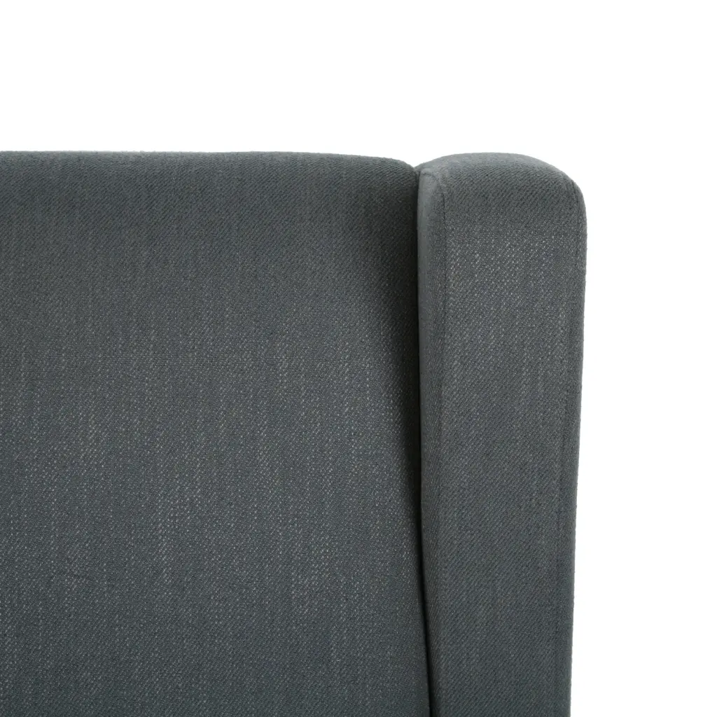 Swivel Glider Recliner Charcoal Material Living Room Comfort nh-sunfay