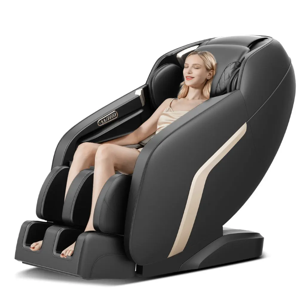 Zero Gravity Shiatsu Massage Chair Full Body Recliner Heat Function rovos fitness